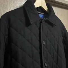 Traditional Weather wearブラック キルティングジャケット