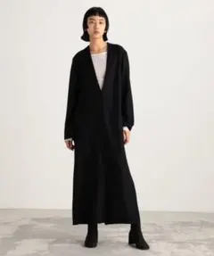 美品★TOMORROWLAND Edition★ミルドウールVネックワンピース