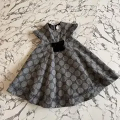 Le coucou ルクク日本製 ワンピース ドットドレス 110 120