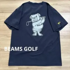 BEAMS GOLF ORANGE LABEL YALE Tシャツ　ネイビー希少のサムネイル