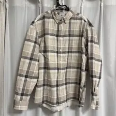 【処分価格】H&M リラックスフィット チェックシャツ S〜M