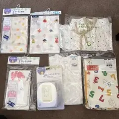 マタニティ　コンセントキャップ　ガーゼ入浴布 2枚セット 日本製　直後ケアベルト