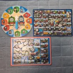 きかんしゃトーマス　パズルと時計のサムネイル