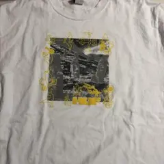 HUF グラフィックプリント Tシャツ Lサイズ ホワイト