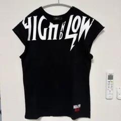 24karats HiGH&LOW ノースリーブTシャツ ブラック