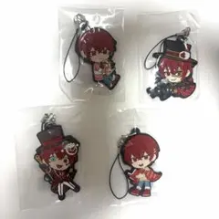 ひきフェス アクリルキーホルダーリングライトラバーバンド となりの