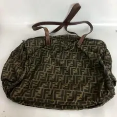 FENDI フェンディ ロゴ ズッカ柄 キャンバス ミニトートバッグ - メルカリ
