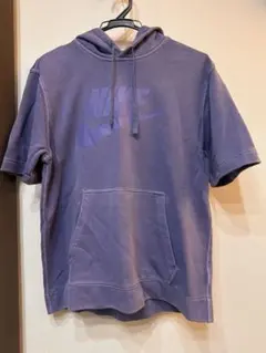 Nike パープル フード付きパーカー Mサイズ
