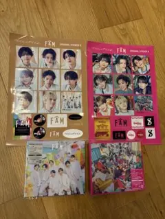 timelesz FAM 初回盤セット　ステッカー付き