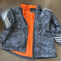 adidas 防寒　パーカー　裏起毛