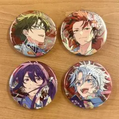 あんスタ 10周年 缶バッジ 紅月 蓮巳敬人 鬼龍紅郎 神崎颯馬 滝維吹