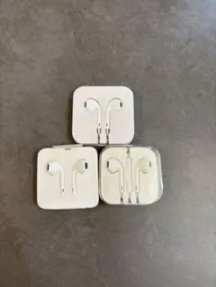 Apple純正　有線イヤフォン　3点セット