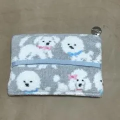 新品未使用・ラブラリーバイフェイラー・モフモフワンちゃん柄