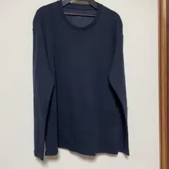 GU インナー　シャツ　ヒートテック　Lサイズ　紺