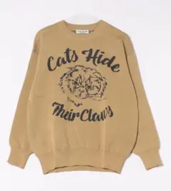 RODEO CROWNS WIDE BOWL アニマルジャガードニットトップス