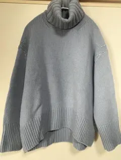 ギャルリヴィー　ファインウール タートルネックプルオーバー　ニット　S