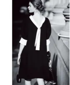 『セルフォード』ボウタイAラインワンピース