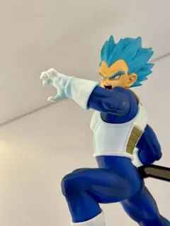 超戦士バトル列伝　B賞　超サイヤ人ゴッド超サイヤ人 ベジータブルー　フィギュア