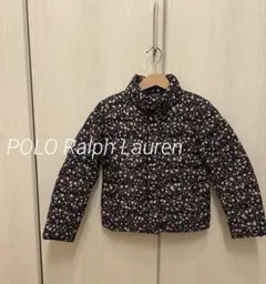 Polo Ralph Lauren 花柄　ダウンコート　6 ネイビー