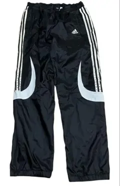 00s adidas ワンポイントロゴ テック ナイロンパンツ