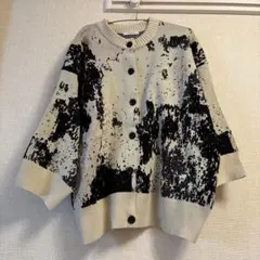 JEANASIS 12Gアソートシャギークルーカーディガン