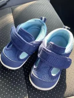 CONVERSE メッシュシューズ サンダル 13.5cm ネイビーライトブルー