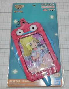 ポケモンマスターズEX ポリゴンフォン風カードケース　リーリエ&ピッピ
