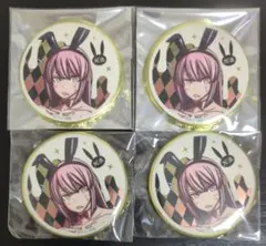 屏風ヶ浦帆稀 桃源暗鬼 メディコス 限定 メタリック 缶バッジ ゴールド バニー