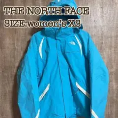 NORTH FACE ノースフェイス マウンテンジャケット XS 水色 インナー