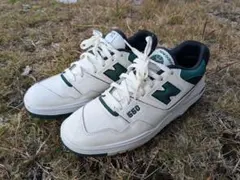 New Balance BB550VTC WHITE/GREEN 29cm