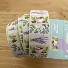 merinomi ラベラーロールシール ラベンダ