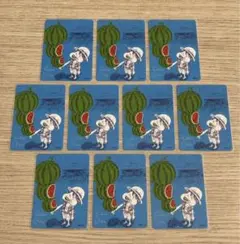 ワンピース カードゲーム ルフィ スイカ ステッカー 9枚セット ONE PIECE ルフィ スイカ ステッカー 9枚セット - メルカリ