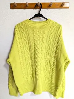 お値引き交渉OK·サマンサモスモス Te chichiケーブルボトルプルオーバー