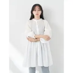 earth music&ecology ボリュームチュニック　ワンピース