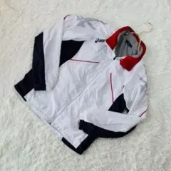 【アシックス】軽量ジップアップブルゾン長袖 メンズ スポーツ スタンドカラー
