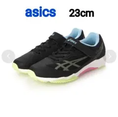 asics キッズスニーカー 黒 23cm