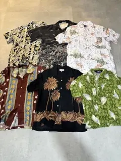 正規品Tommy Bahama ディズニー ミッキー シルクシャツ アロハシャツ