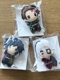 鬼滅の刃 ゆらふわみにみにぬいぐるみ 3体セット