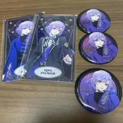 ツイステ エペルフェルミエ 缶バッジ アルカナカード