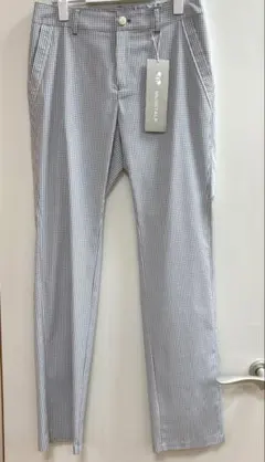 MUNTALP ギンガムチェック 軽量ストレッチ ゴルフパンツのサムネイル