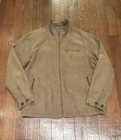 00svintage キャメル スイングトップ ブルゾン フェイクスウェード