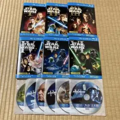 未開封4本あり】ブルーレイ スターウォーズ エピソード1～9 一気見 