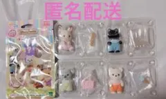 シルバニアファミリー　キラキラくじ　赤ちゃん　ショッピングシリーズ　4点セット