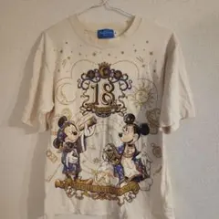 東京ディズニーリゾート 18周年記念 ミッキー 半袖Tシャツ Mのサムネイル