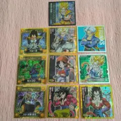 当時物・レア有】ドラゴンボールZ アマダ シール烈伝など 53枚まとめ