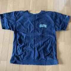 Champion REVERSE WEAVE Tシャツ ネイビー L