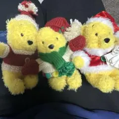 プーさん ぬいぐるみバッチ キーホルダー