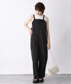 JEANASIS（美品）ミリタリーサロペット