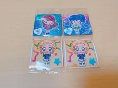 にふぉるめーしょん アイカツ！ シールウエハース　霧矢あおい　紫吹蘭　新条ひなき