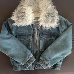 chuclla チュクラ LONSLAN デニムライク ミリタリー ブルゾン